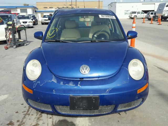 3VWRW31C07M507727 - 2007 VOLKSWAGEN NEW BEETLE 蓝色 照片 9