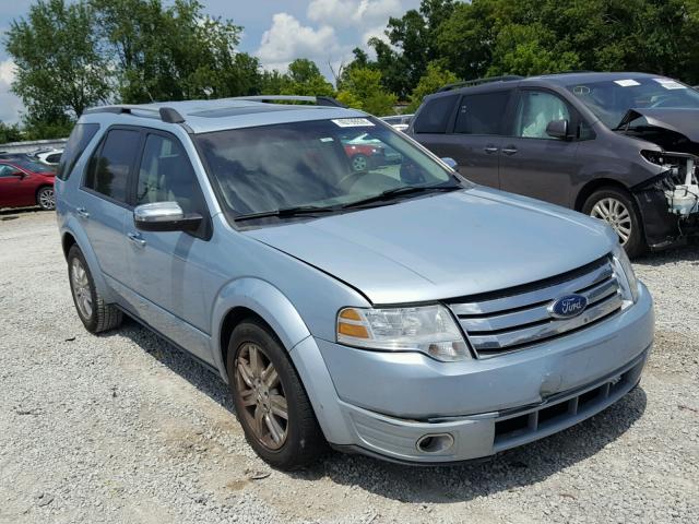 1FMDK03W28GA01385 - 2008 FORD TAURUS X L BLUE photo 1