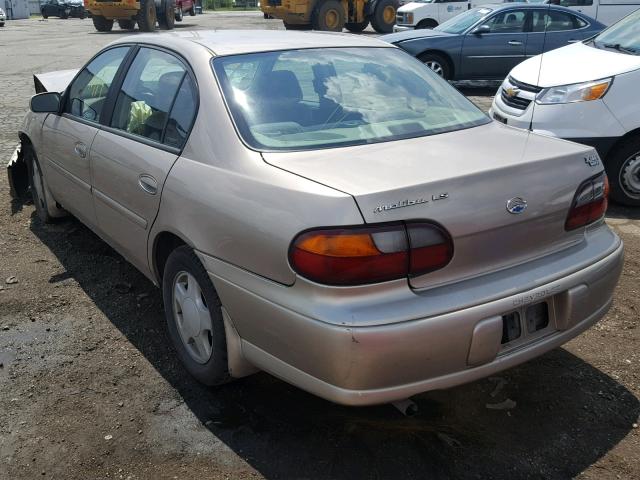 1G1NE52J5Y6352406 - 2000 CHEVROLET MALIBU LS თაფლისფერი ფოტო 3