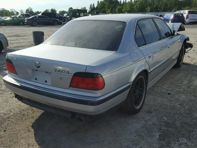 WBAGJ8328WDM13581 - 1998 BMW 740 IL SILVER photo 4