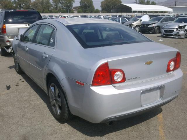 1G1ZC5EB1AF209566 - 2010 CHEVROLET MALIBU 1LT 银色 照片 3