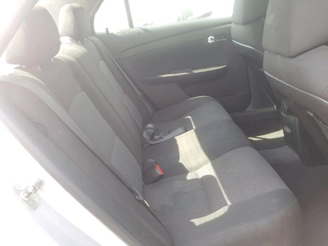 1G1ZC5EB1AF209566 - 2010 CHEVROLET MALIBU 1LT 银色 照片 6