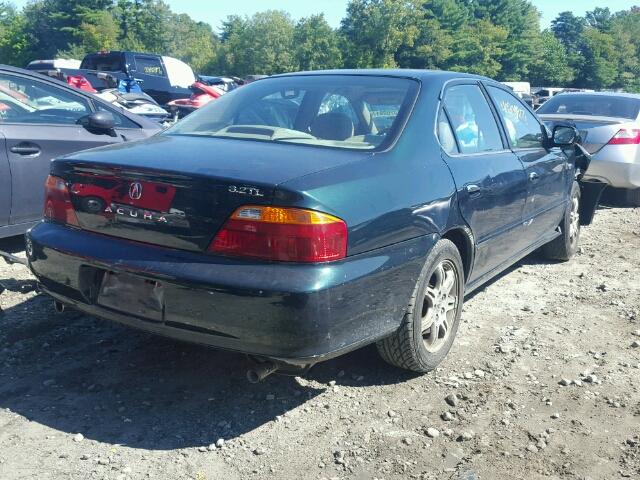 19UUA5640XA001435 - 1999 ACURA 3.2TL GREEN photo 4