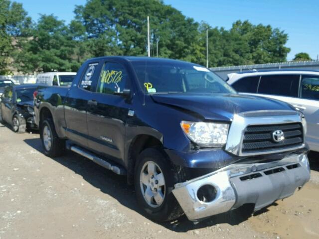 5TBBT54137S451763 - 2007 TOYOTA TUNDRA BLUE photo 9