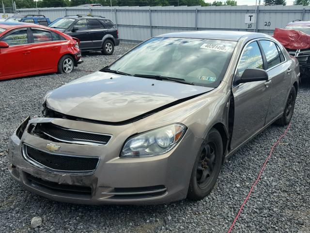 1G1ZG57B98F287833 - 2008 CHEVROLET MALIBU LS ყავისფერი ფოტო 2