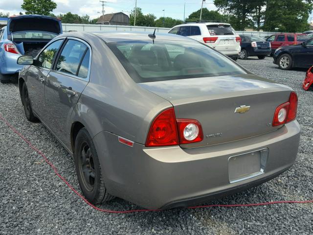 1G1ZG57B98F287833 - 2008 CHEVROLET MALIBU LS ყავისფერი ფოტო 3