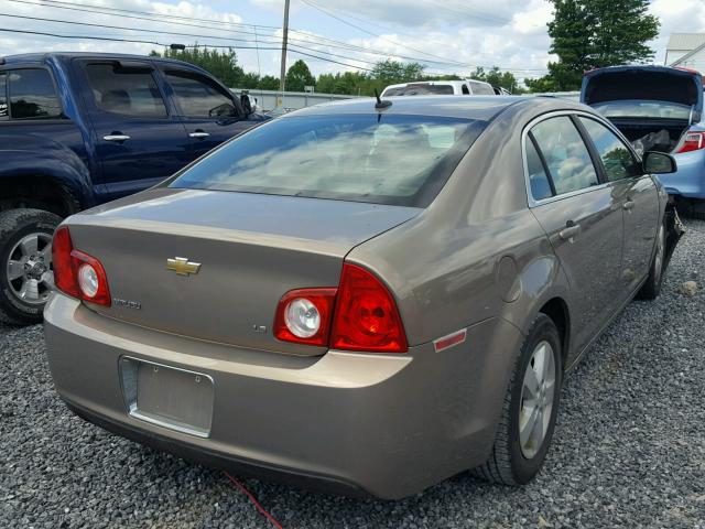 1G1ZG57B98F287833 - 2008 CHEVROLET MALIBU LS ყავისფერი ფოტო 4