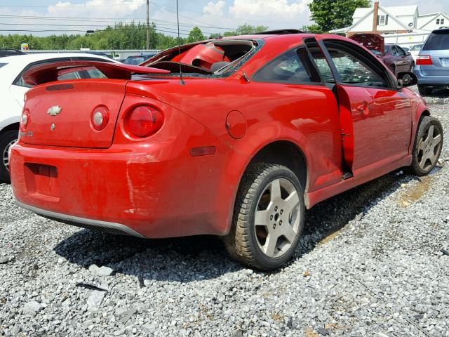 1G1AM18B677200637 - 2007 CHEVROLET COBALT SS BLACK photo 4