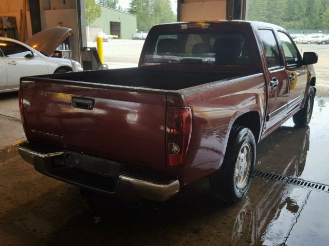 1GCCS33E088207887 - 2008 CHEVROLET COLORADO L MAROON photo 4