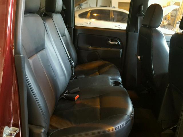 1GCCS33E088207887 - 2008 CHEVROLET COLORADO L MAROON photo 6