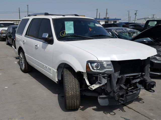 5LMJJ2HT2FEJ10970 - 2015 LINCOLN NAVIGATOR Biały zdjęcie 1