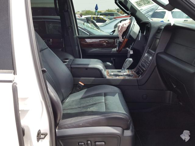 5LMJJ2HT2FEJ10970 - 2015 LINCOLN NAVIGATOR Biały zdjęcie 5
