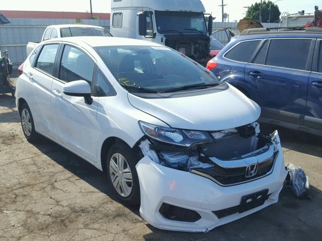 3HGGK5H48JM727559 - 2018 HONDA FIT LX WHITE photo 1