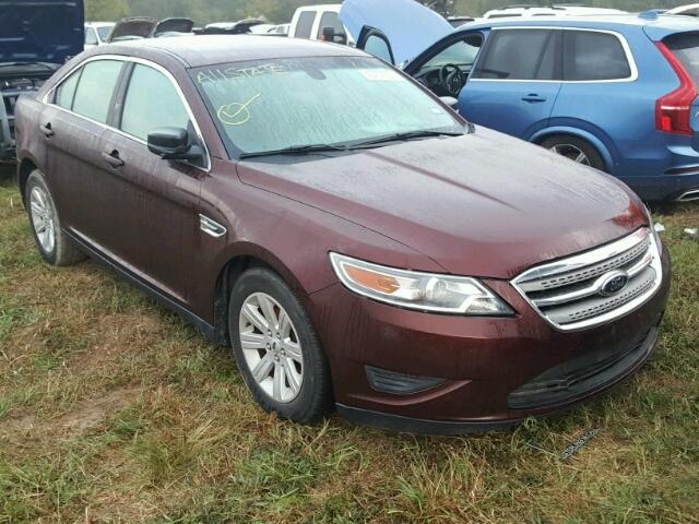 1FAHP2DW1CG139712 - 2012 FORD TAURUS BURGUNDY photo 1