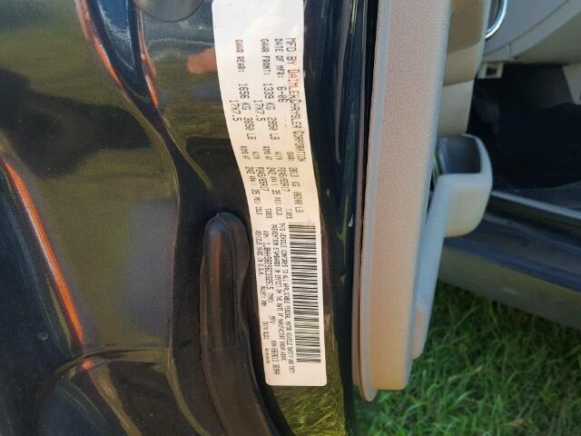 1J8HH58296C332615 - 2006 JEEP COMMANDER BLUE photo 10