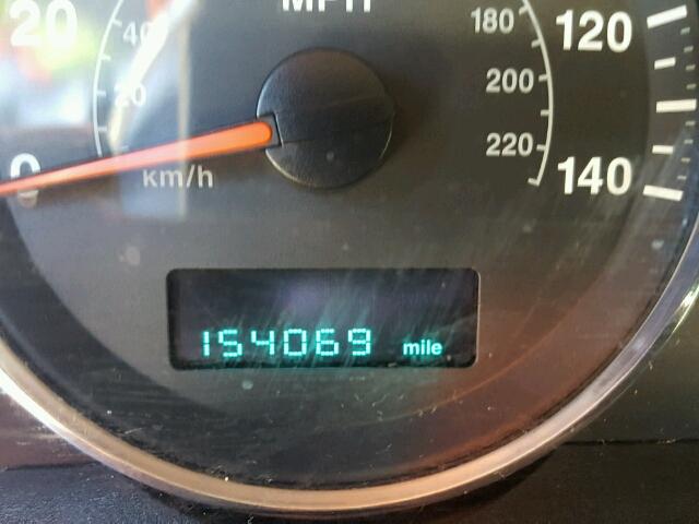 1J8HH58296C332615 - 2006 JEEP COMMANDER BLUE photo 8