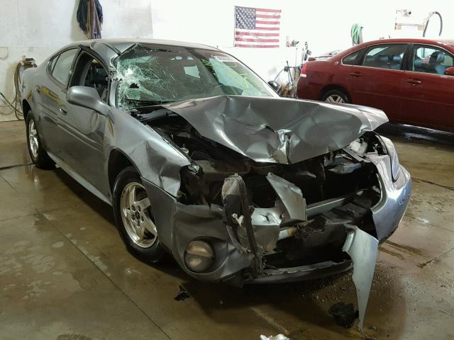 2G2WS522241283581 - 2004 PONTIAC GRAND PRIX GRAY photo 1