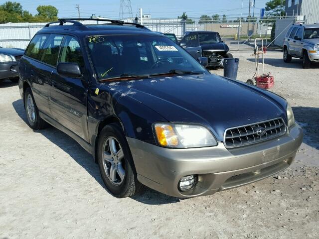 4S3BH685647623902 - 2004 SUBARU LEGACY OUT TWO TONE photo 1