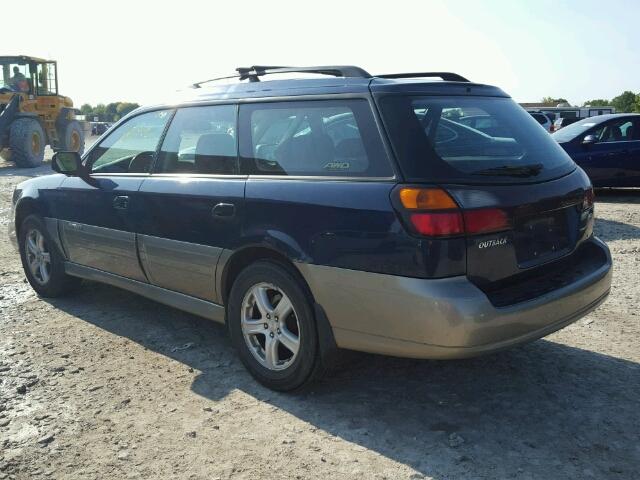 4S3BH685647623902 - 2004 SUBARU LEGACY OUT TWO TONE photo 3