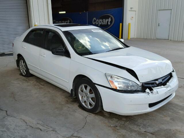 1HGCM66565A020859 - 2005 HONDA ACCORD EX WHITE photo 1