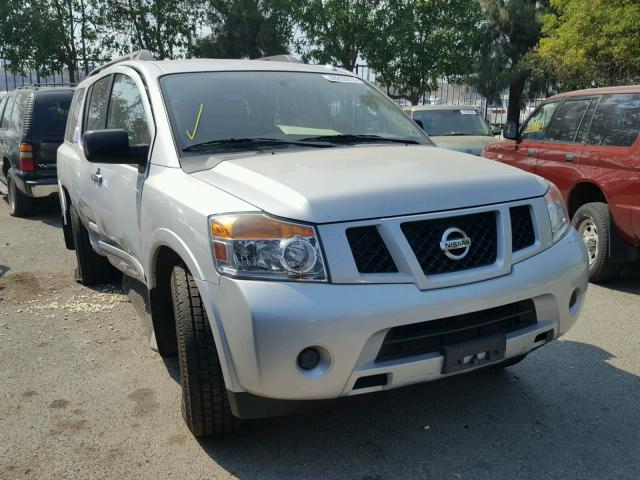 5N1AA0ND5DN613474 - 2013 NISSAN ARMADA SV SILVER photo 1