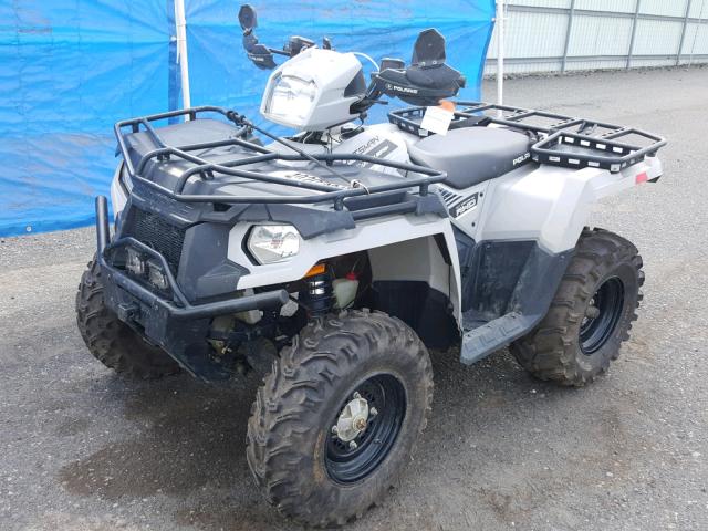 4XASEF571JA238493 - 2018 POLARIS SPORTSMAN GRAY photo 2