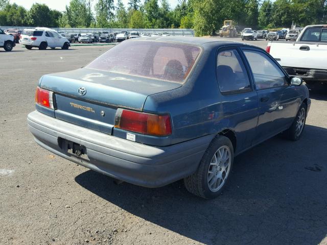 JT2EL46S2P0355879 - 1993 TOYOTA TERCEL STD GREEN photo 4