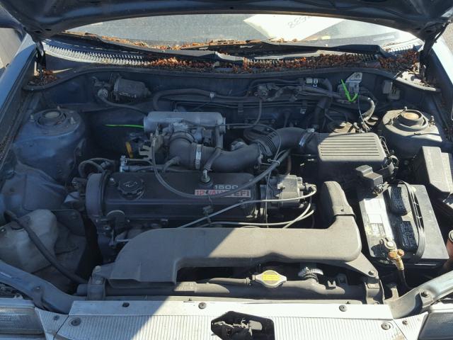 JT2EL46S2P0355879 - 1993 TOYOTA TERCEL STD GREEN photo 7