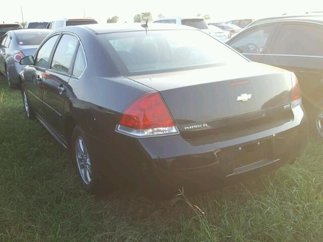 2G1WA5E34F1144812 - 2015 CHEVROLET IMPALA LIM BLACK photo 3