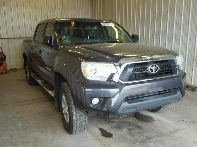 3TMLU4ENXCM095343 - 2012 TOYOTA TACOMA GRAY photo 1