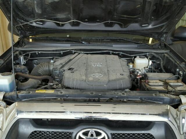 3TMLU4ENXCM095343 - 2012 TOYOTA TACOMA GRAY photo 7