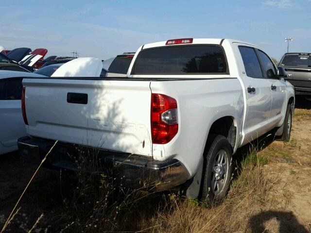 5TFEM5F14EX080294 - 2014 TOYOTA TUNDRA WHITE photo 4