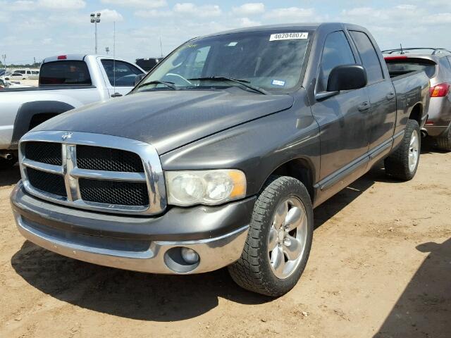 1D7HA18N14S569171 - 2004 DODGE RAM 1500 S CHARCOAL photo 2