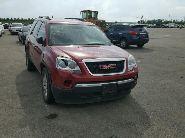 1GKKRPEDXCJ296683 - 2012 GMC ACADIA RED photo 1