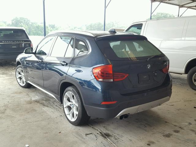 WBAVL1C59EVY23575 - 2014 BMW X1 XDRIVE2 BLUE photo 3