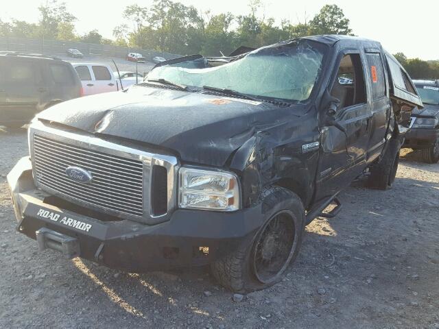 1FTSW21PX6ED95458 - 2006 FORD F250 BLACK photo 2