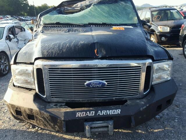 1FTSW21PX6ED95458 - 2006 FORD F250 BLACK photo 7