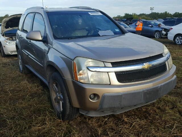 2CNDL63F266115688 - 2006 CHEVROLET EQUINOX GOLD photo 1