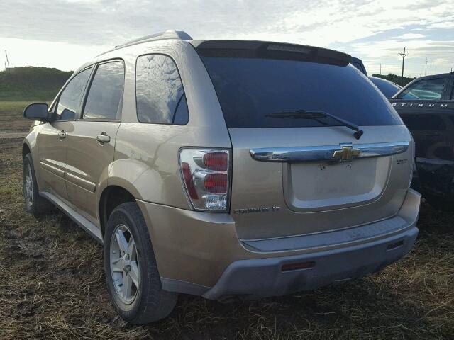 2CNDL63F266115688 - 2006 CHEVROLET EQUINOX GOLD photo 3