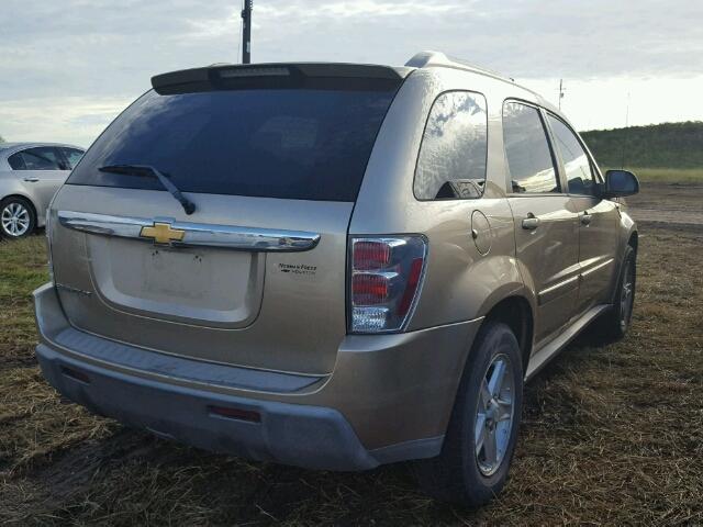 2CNDL63F266115688 - 2006 CHEVROLET EQUINOX GOLD photo 4