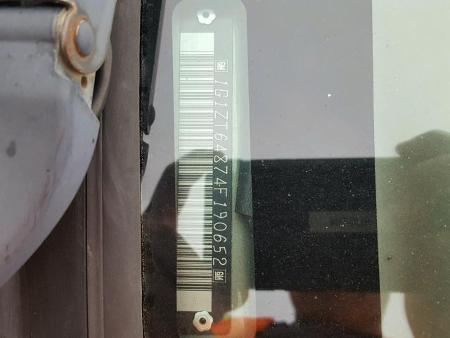 1G1ZT64874F190652 - 2004 CHEVROLET MALIBU MAX 绿色 照片 10