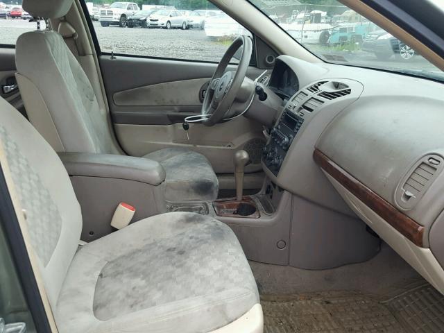 1G1ZT64874F190652 - 2004 CHEVROLET MALIBU MAX 绿色 照片 5