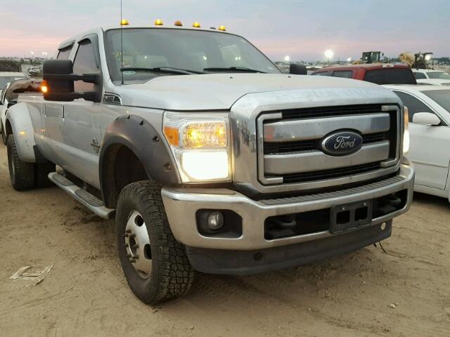 1FT8W3DT3CEB57696 - 2012 FORD F350 SILVER photo 1