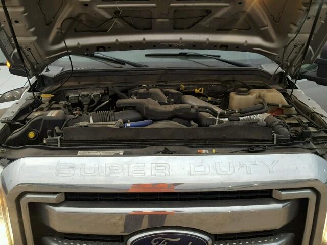 1FT8W3DT3CEB57696 - 2012 FORD F350 SILVER photo 7