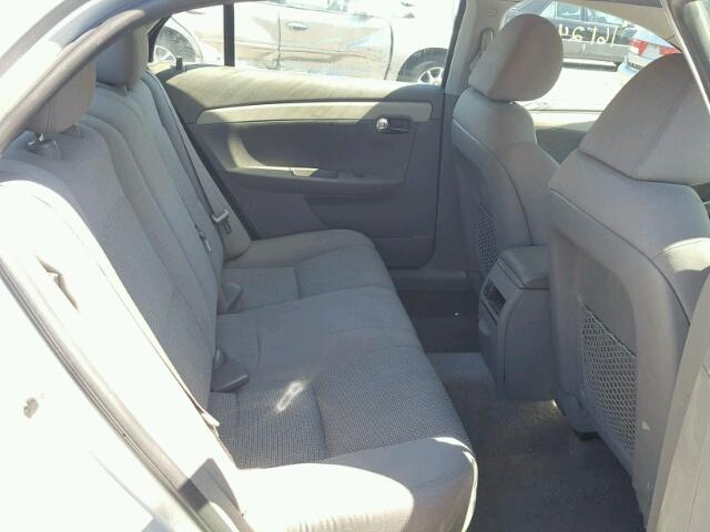 1G1ZA5EU6BF279363 - 2011 CHEVROLET MALIBU LS SILVER photo 6