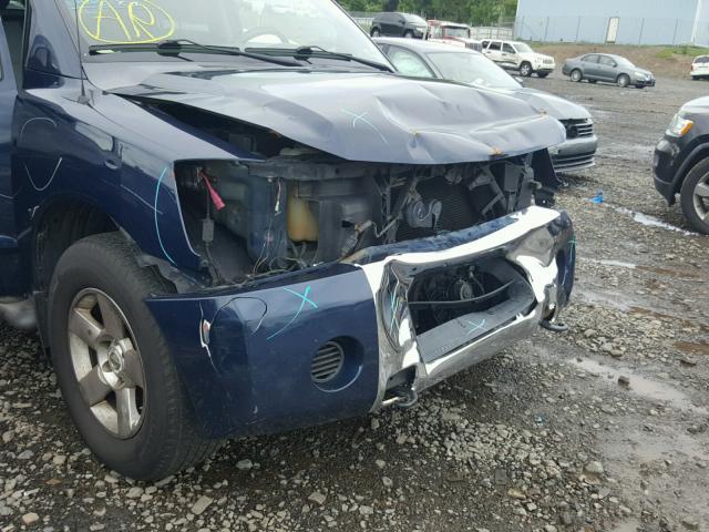 1N6AA07B37N233826 - 2007 NISSAN TITAN BLUE photo 9