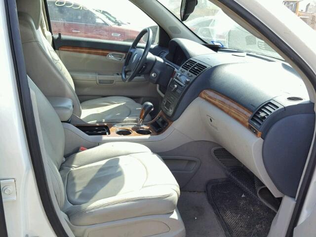 5GZER23D39J132598 - 2009 SATURN OUTLOOK XR თეთრი ფოტო 5