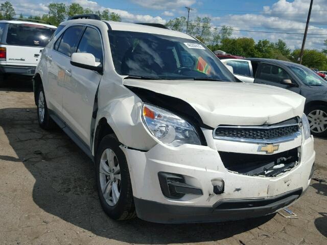 1GNFLFEK9EZ106889 - 2014 CHEVROLET EQUINOX LT WHITE photo 1