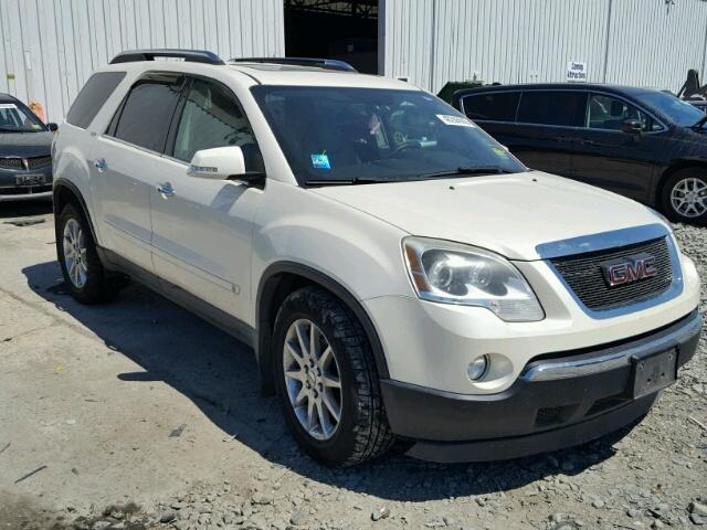 1GKEV33D09J141816 - 2009 GMC ACADIA SLT თეთრი ფოტო 1