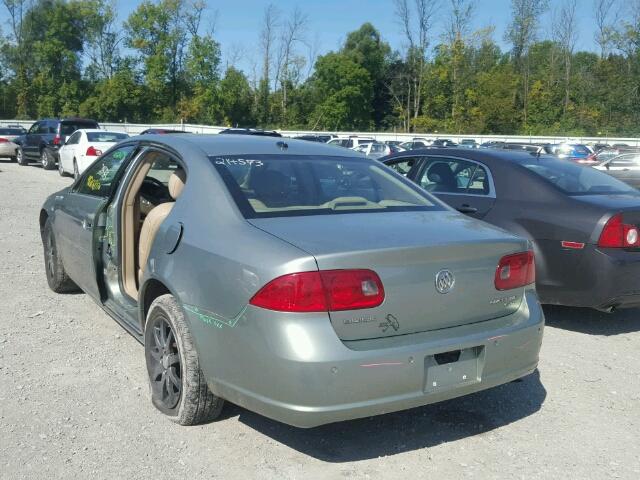 1G4HD57206U165832 - 2006 BUICK LUCERNE CX GREEN photo 3